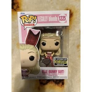 Funko Pop Vinyl Elle Bunny Suit Diamond Glitter Entertainment Earth Legally Blo